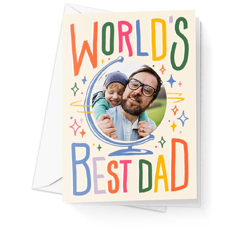 Best Dad Globe